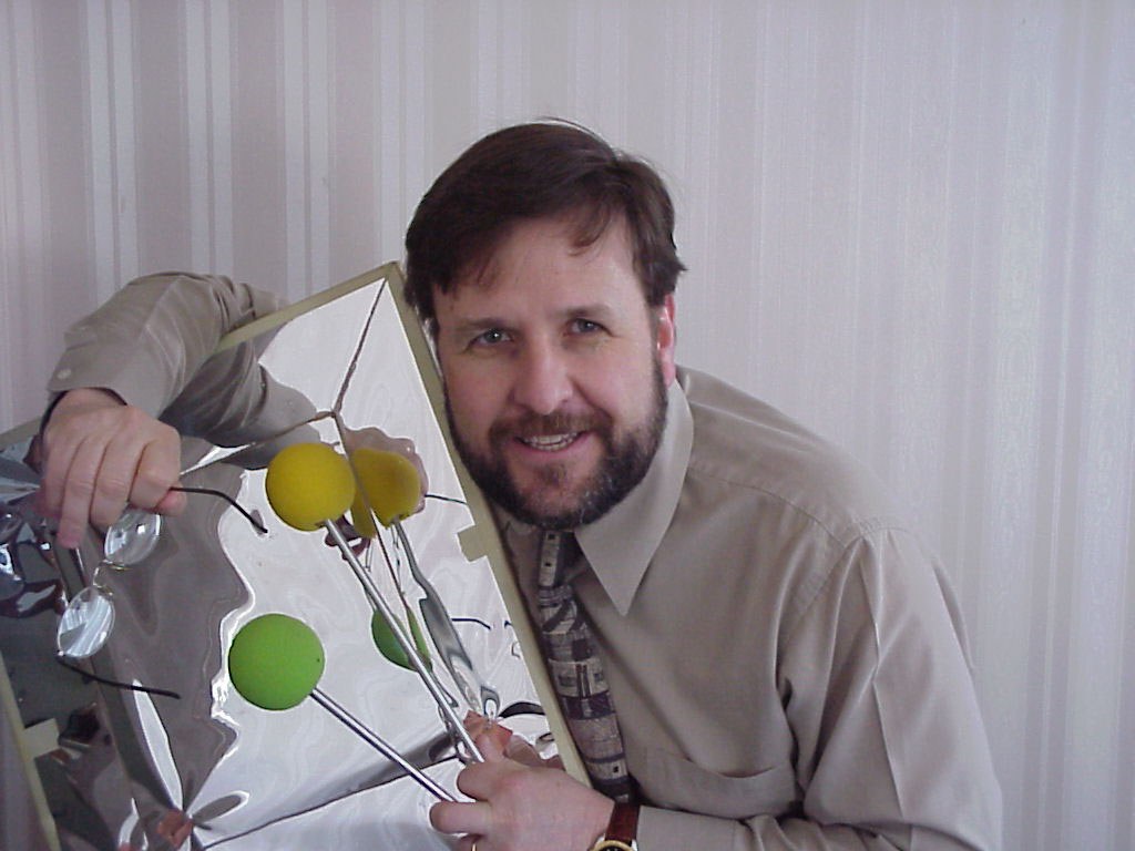 Dr. Boulanger with Radio Baton