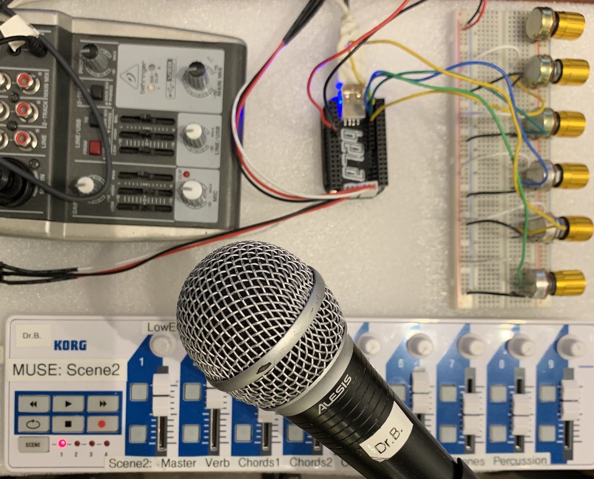 Csound chip embedded synthesis
