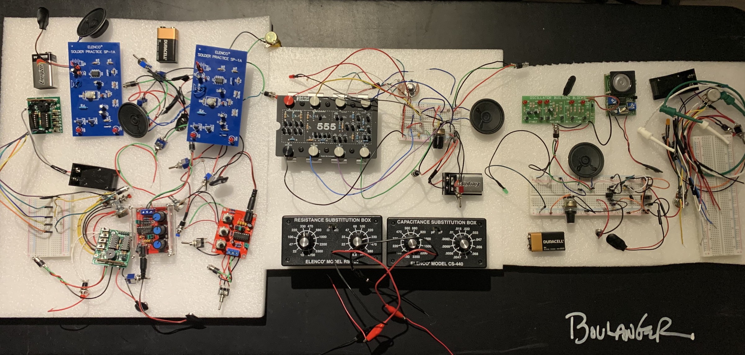 Circuit bending menu 1