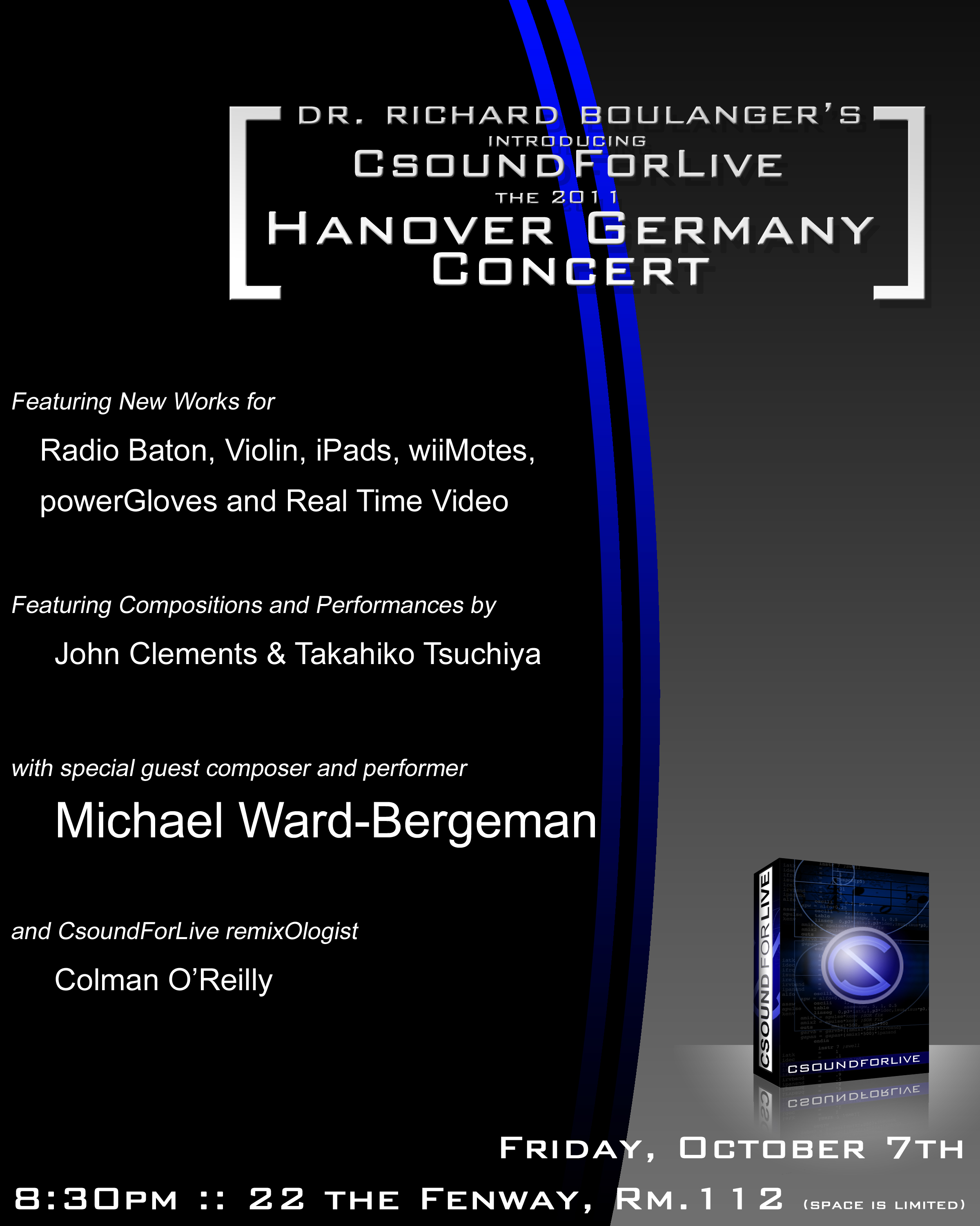 CsoundForLive Hanover flyer