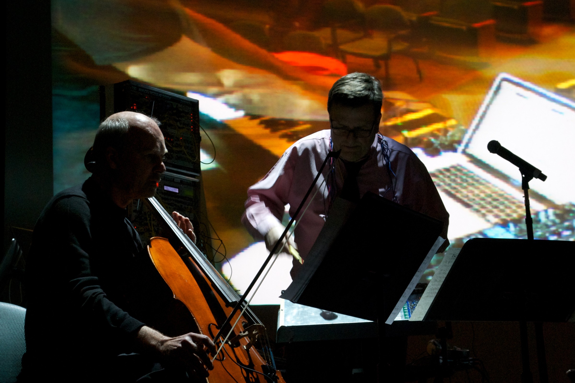 Heartbeats cello and Radio Baton performance