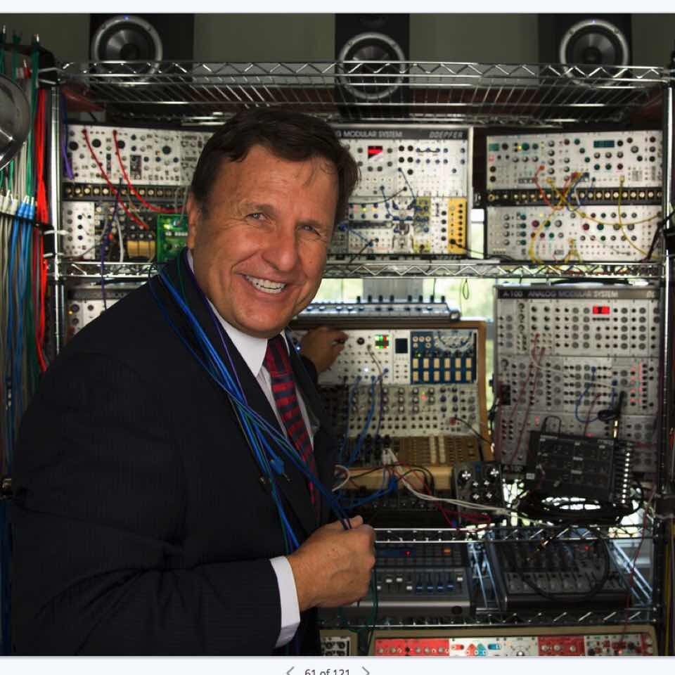 Dr. Boulanger smiling with cables