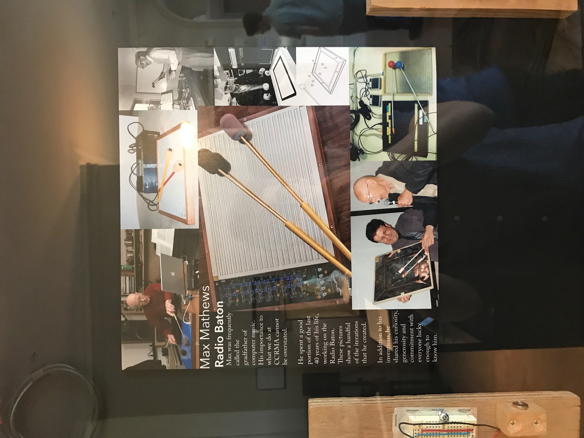 Stanford Radio Baton commemorative poster